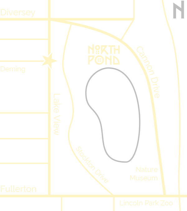 Map To North Pond